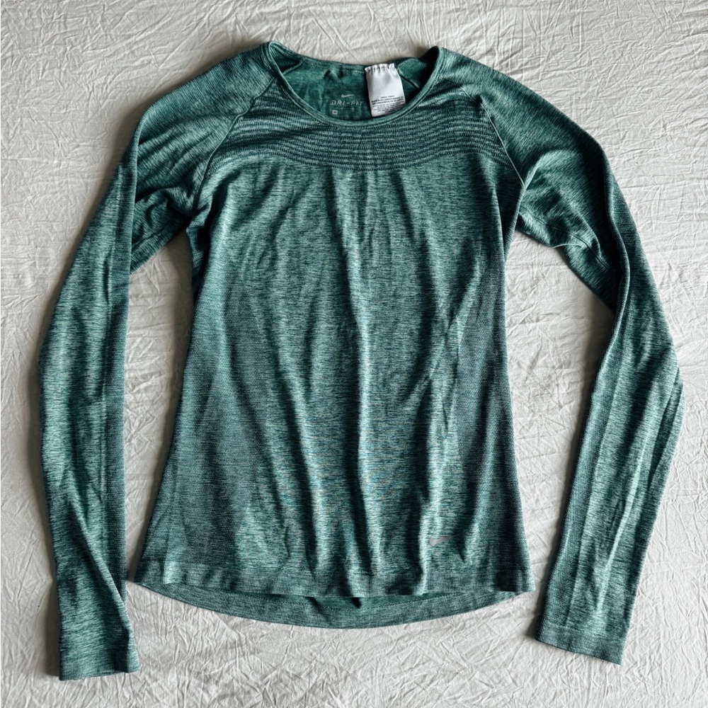 Nike Dri-fit green top